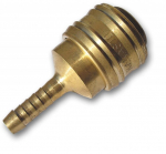Greita jungtis žarnai 1/4" - 6mm Bradas ESSK, žalvaris