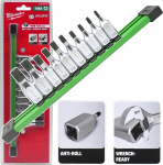 Milwaukee 10 vnt. 3/8" Torx antgalių rinkinys