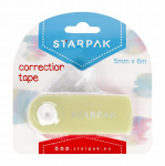 Korektorius juostelinis 5mm x 6m geltonas Starpak