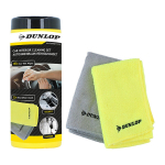 Dunlop valymo servetėlės: 40 drėgnų + 2 mikropluo&scaron;to