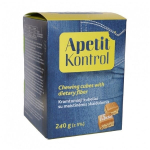 Kramtomieji kubeliai su maistinėmis skaidulomis Apetit Kontrol su cukrumi, 240g