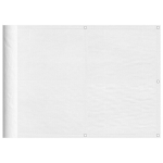 Balkono pertvara, balta, 75x700cm, 100% oksfordo poliesteris