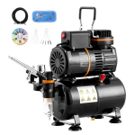 Oro bako kompresoriaus sistemos rinkinys Vevor, 120W, 3.5 l