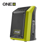 Ryobi One+ 18v Akumuliatorinis Bluetooth Radijas Rr18-0