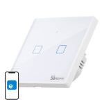 Sonoff T2 Eu Tx 2-kanalių Wifi jungiklis su Rf 433mhz