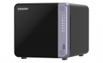 Tinklo Prieigos Saugykla - QNAP TS-432X-4G NAS 4-Branduoliai 4GB DDR4 RAID Ethernet Juoda