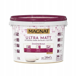 Lateksiniai dažai sienoms ir luboms "Magnat Ultra Matt 10L" balti