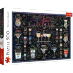 CUBES PUZZLE 500 Gėrimų kortelė - Dėlionė suaugusiems 37452