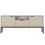 TV staliukas Austin, 135x33x56,4 cm, rudas/juodas