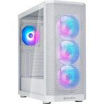 Korpusas SilverStone FARA 514X, Tower-case - white, Tempered Glass