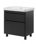 Vonios apatinė spintelė Vivace su kriaukli Vivace 80 Antracitas