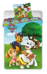 Paw Patrol &ndash; Vaiki&scaron;kas patalynės komplektas Patrulių gauja &ndash; 140&times;200 cm, 2 dalių