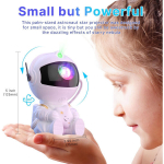 PC White Astronaut Galaxy projektorius, Astronaut Star projektorius su