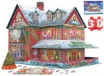 Dėlionė Eurographics, 9910-5817, Christmas House (3D), 1100 d.