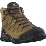 Vyri&scaron;ki žygio batai SALOMON X WARD LEATHER MID GTX, rudi/juodi