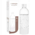 Wessper Soda Maker butelis 800 ml be BPA baltos spalvos
