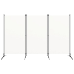 Kambario pertvara，Paravanas, 3 dalių, baltos spalvos, 260x180cm, audinys CFE38187