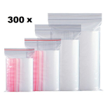 Užspaudžiami mai&scaron;eliai Zip-Lock, 230x320mm, 300vnt.