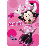 Vaiki&scaron;ka fliso antklodė Disney Minnie, 100x140 cm