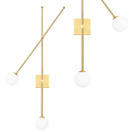 Sieninė Lempa Toolight App1594-2W Gold