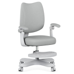 Vaiki&scaron;ka ergonominė kėdė Mark Adler Junior 4.6 Grey, 90&ndash;160 cm, pilka