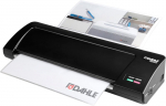 Dahle 70303 laminatorius (iki A3 formato, kar&scaron;tas laminavimas, 40 sekundžių į&scaron;ilimo laikas) juodas