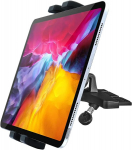 Patvarus plan&scaron;etinio kompiuterio laikiklis į cd grotuvo lizdą automobilyje, woleyi plan&scaron;etinio kompiuterio/mobiliojo telefono laikiklis automobilyje su pilnu pasukimu, skirtas ipad pro 9.7, 10.5, 11 air mini 5 4 3 2, galaxy tabs, iphone ir kitiems 4&ndash; ...