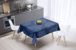 Le Jardin du Lin virtuvinis staltiesė mėlyna 140 x 140 cm - sukurta ir pagaminta Turkijoje