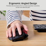 Elecom belaidis valdiklinis pelės kamuoliukas, ergonomi&scaron;ka pelė, 3 įrenginių jungtis, laidinė (usb), bluetooth, valdiklinis pelės kamuoliukas, valdymas nyk&scaron;čiu, suderinama su Pc, ne&scaron;iojamuoju kompiuteriu, mac, windows, macos, ex-g pro (m-xpt1mrxbk)