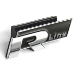 VOLKSWAGEN T ROC R Line priekinės grotelės su chromuotu logotipu, originalus 2GA8539489B9