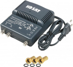 Hdsat stiprintuvas Tnt 2 i&scaron;ėjimai, stiprinimas 25 Db + 3 F jungtys