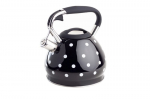 Berretti BERRETTI - Czajnik tradycyjny Cornelia - 3 L - czarny - indukcja - gaz - BR-6279