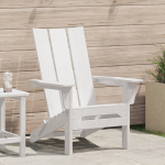 sulankstoma Adirondack kėdė Balta 74.5x80.5x90 cm HDPE