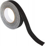 Arregui A-1050056 neslystanti lipni juosta, juoda, skirta naudoti viduje ir lauke, laiptams, lipni, 15 m x 25 mm, juoda