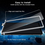 Jetech ekrano apsauga, skirta samsung galaxy tab s8 2022 / tab s7 2020 11 colių su lengvo montavimo įrankiu, grūdinto stiklo ekrano apsauga, hd clear, 2 vnt.