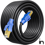 Cat 8 Ethernet kabelis 10m, 40 Gbps, 2000 Mhz, Sftp, Rj45