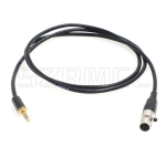 Szrmcc 3.5mm trs į ta3f 3 kontaktų mini xlr audio kabelis skirtas senn heisse akg ausinių mikrofonui