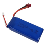 Li-ion akumuliatorius 2500 mAh 7,4 V, 85x35x16 mm
