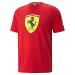 Laisvalaikio mar&scaron;kinėliai vyrams Ferrari Race Big Shield Tee - 53817502, raudonos spalvos