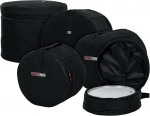 Gator Cases Protechtor serijos 5 dalių pamink&scaron;tintas būgnų krep&scaron;ių rinkinys Fusion rinkiniams; 22" mu&scaron;amasis būgnas, 10" tomas, 12" tomas, 14" tomas, 14" mažasis būgnelis (gp-fusion-100)