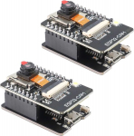 Esp32 cam kūrimo plok&scaron;tės rinkinys, 2 vnt. esp32-cam wifi bluetooth modulis esp32-cam-mb micro usb į serial port su ov2640 4m atminties kameros moduliu, dviejų režimų, suderinamas su arduino