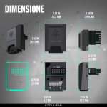 Ezdiy-fab pcie 5.0 12vhpwr gpu maitinimo tiltas, maitinimo &scaron;altinis su 12+4 kontaktų kampine jungtimi, skirtas gpu serijai rtx40', suderinamas su rtx4090, 4080, 4070ti - juodas 90&deg; std