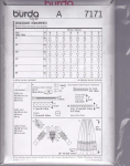 Burda 7171 istorinė renesanso suknelė, dydis 10&ndash;24