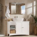 Vonia, papildomai ilgas, 30x90x60 cm, Balta, Vannitoakapp, eriti pikk, 30x90x60 cm, Valge
