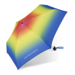 Daugiaspalvis Benetton Ultra Mini Rainbow skėtis su mėlyna spalva