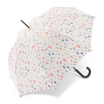 Happy Rain Umbrella Long Rain Drops Light