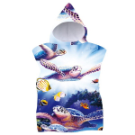 Pončas su gobtuvu 60x120 vėžlių žuvies &scaron;ventinis rank&scaron;luostis