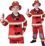 Kostiumas "gaisrininkas" S dydis