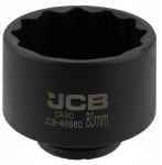Smūginė 12-kampė jungtis Jcb 3/4", 80 mm