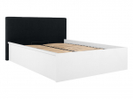 Lova Black Red White Tetrix, 140x200 cm, balta/juoda